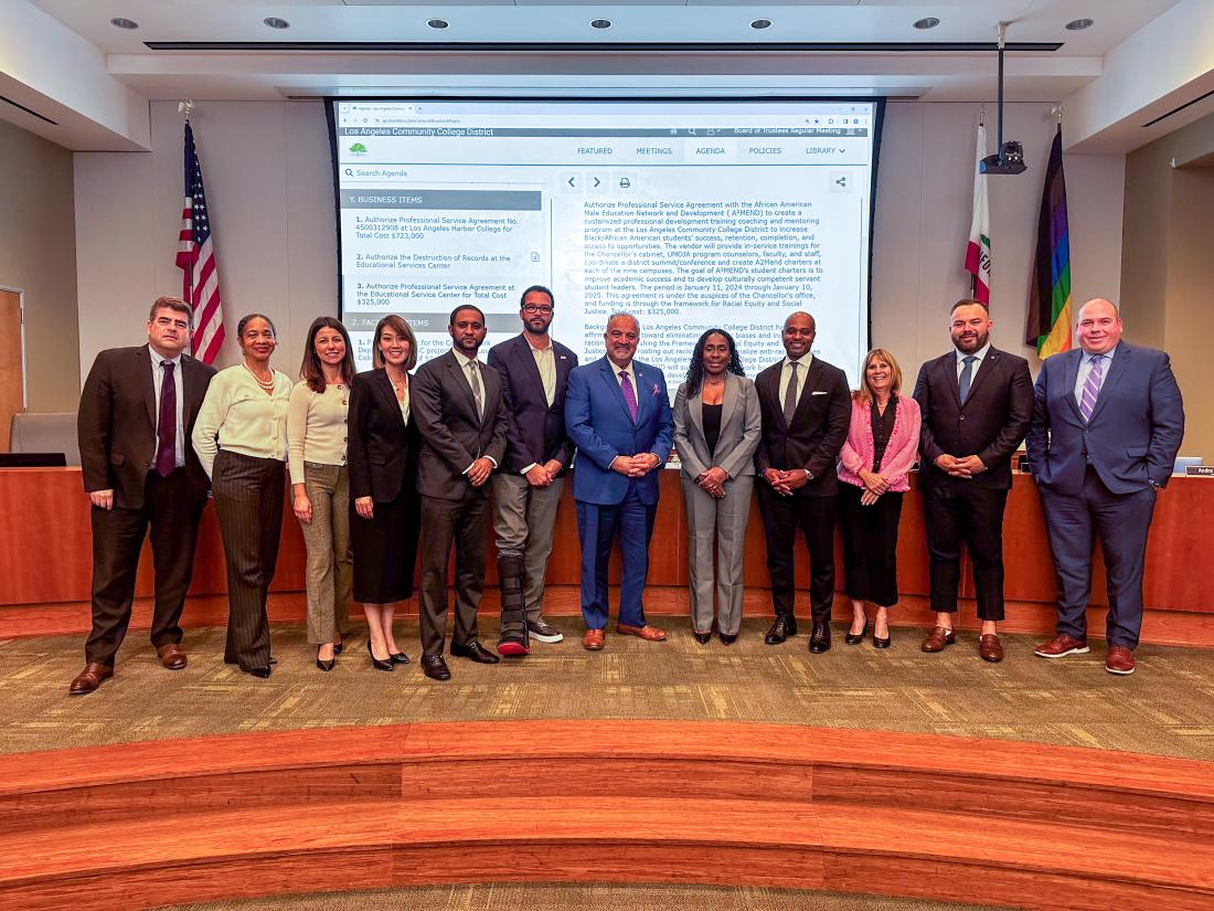 LACCD Announces Strategic Agreement with A2MEND to Foster Educational Opportunities and